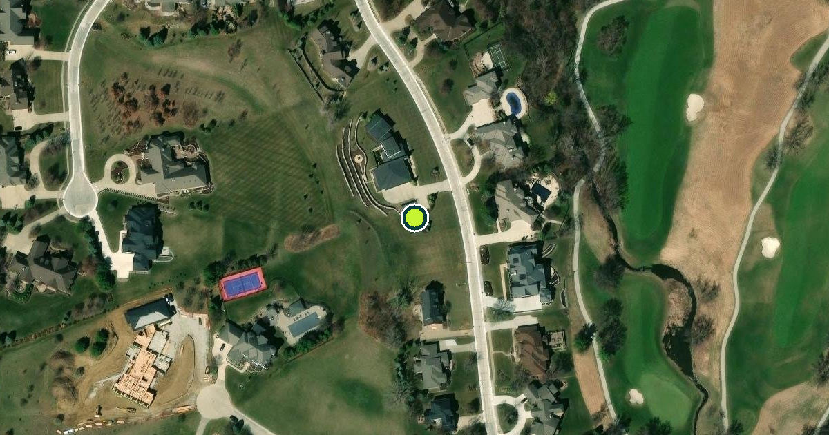 Satellite view of West Des Moines Pickleball Courts