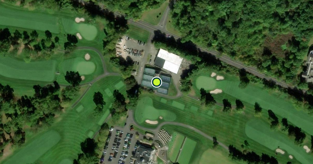 Satellite view of West Hartford Pickleball Courts