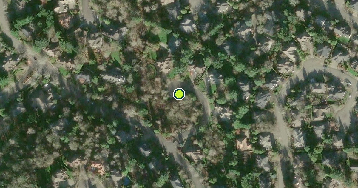 Satellite view of West Linn Pickleball Courts