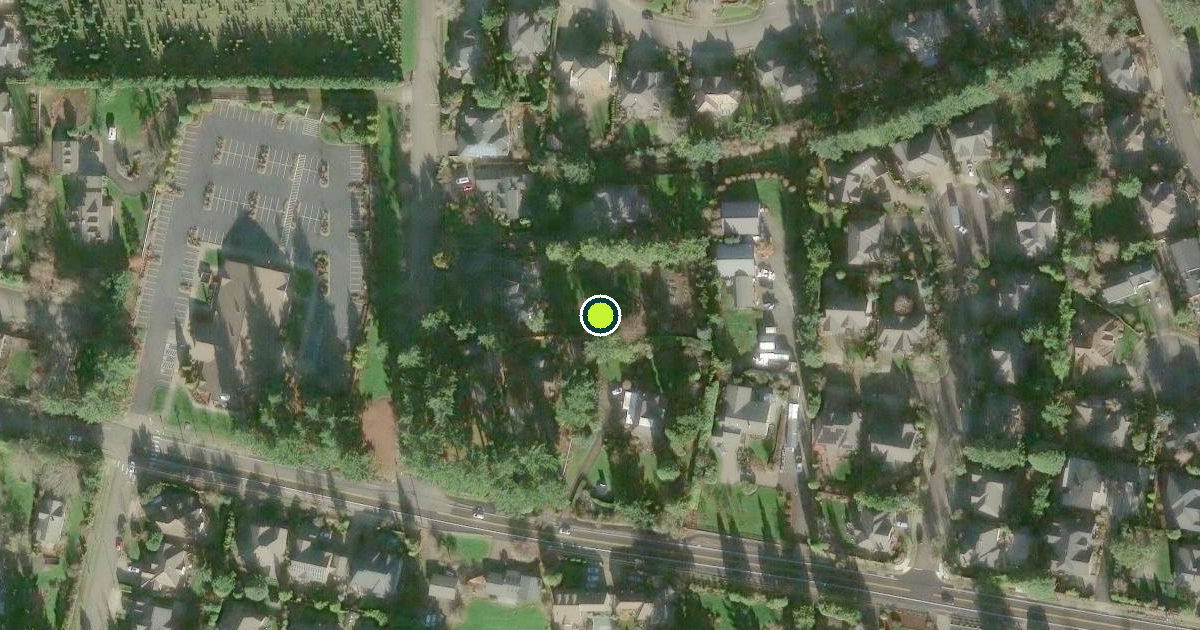 Satellite view of West Linn Pickleball Courts