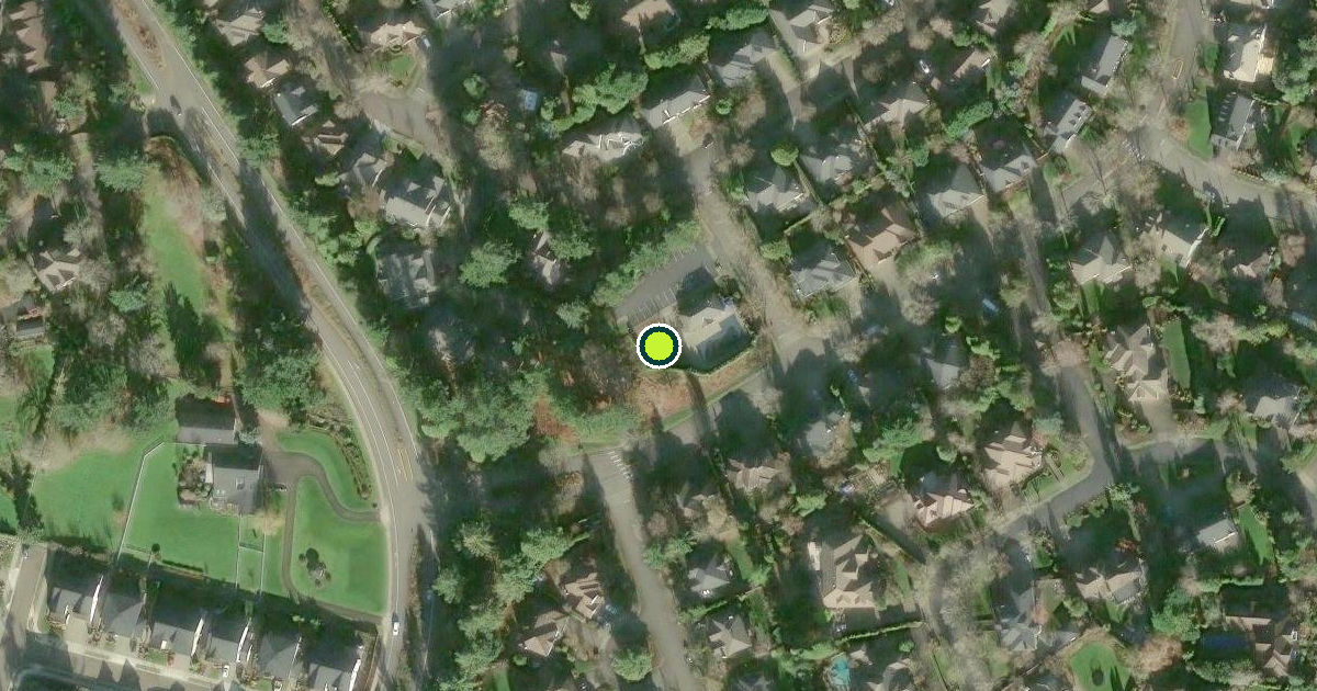 Satellite view of West Linn Pickleball Courts
