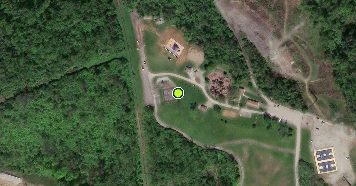 Satellite view of West Mifflin Pickleball Courts