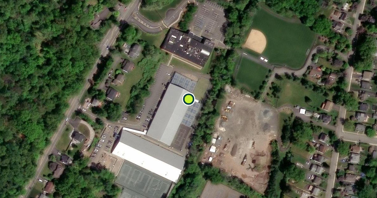Satellite view of West Orange Pickleball Courts