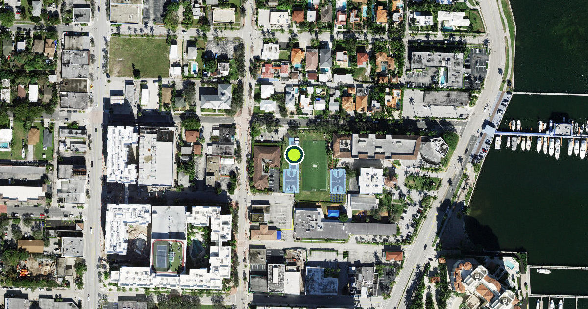 Satellite view of West Palm Beach Pickleball Courts