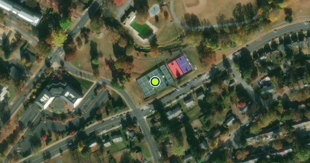 Satellite view of West Reading Pickleball