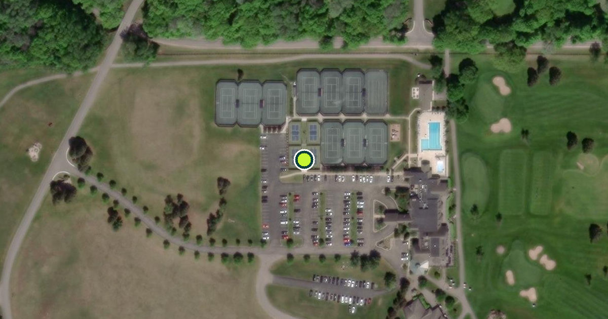 Satellite view of West Traverse Township Pickleball Courts