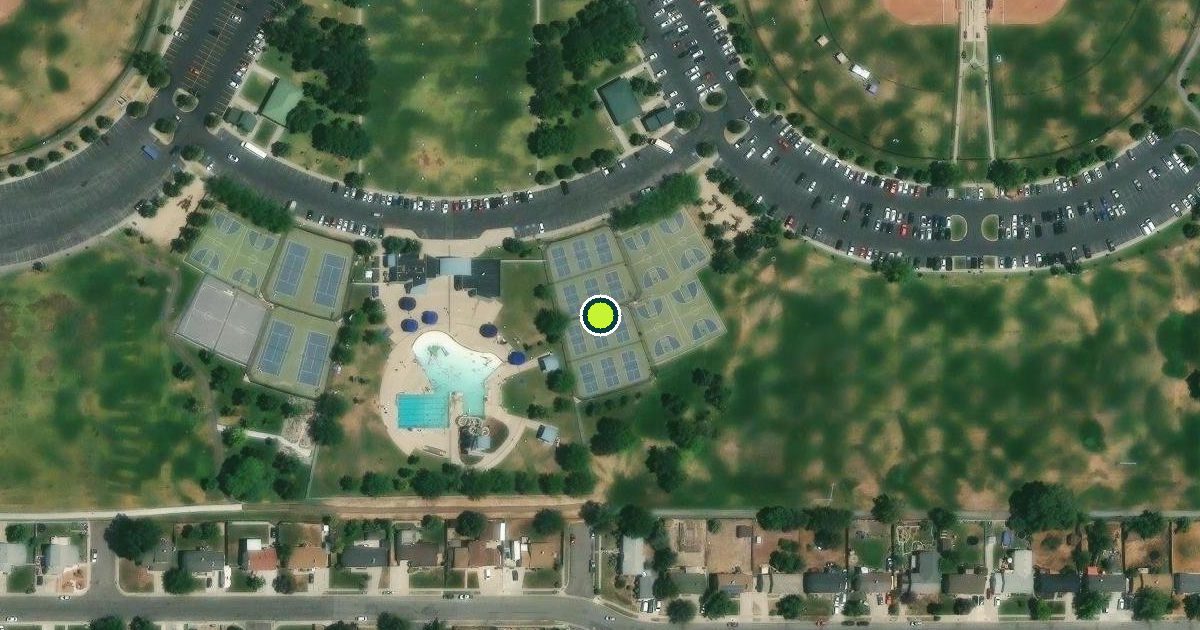 Satellite view of West Valley City Pickleball Courts