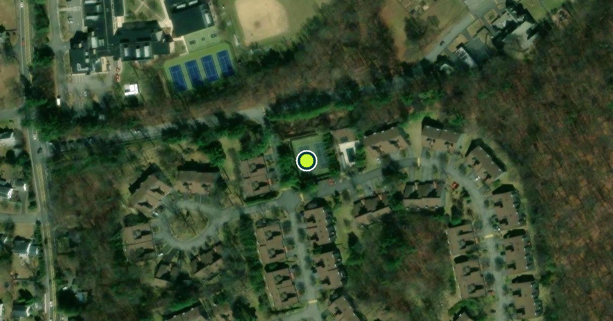 Satellite view of Westchester County Pickleball Courts