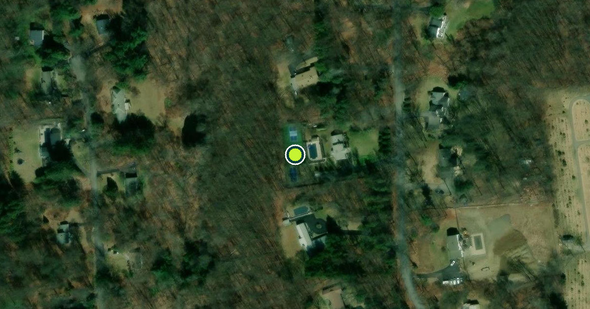 Satellite view of Westchester County Pickleball Courts