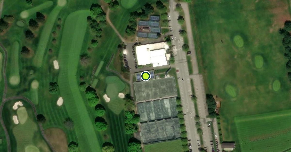Satellite view of Westchester County Pickleball Courts
