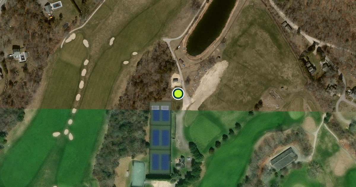 Satellite view of Westerly Pickleball Courts