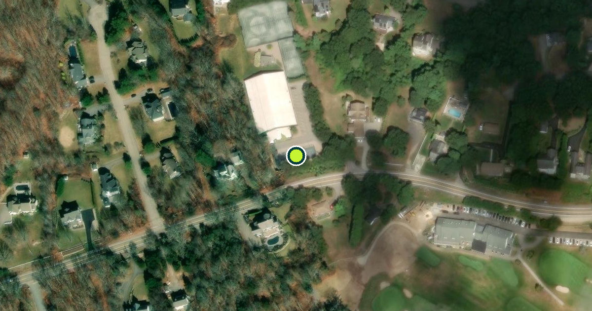 Satellite view of Westerly Pickleball Courts