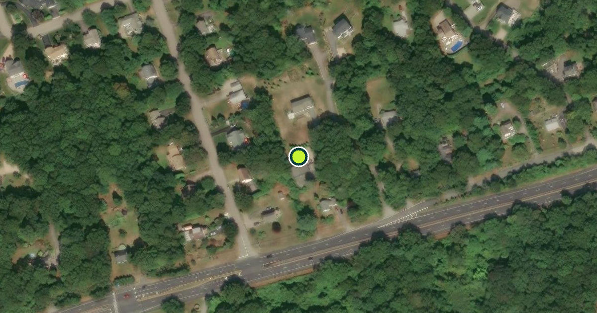 Satellite view of Westerly Pickleball Courts