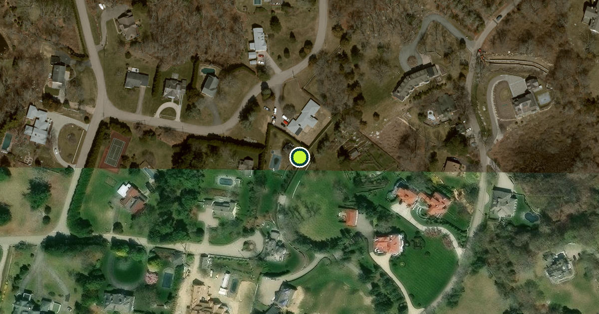 Satellite view of Westerly Pickleball Courts
