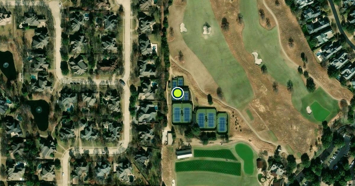 Satellite view of Westlake Pickleball Courts