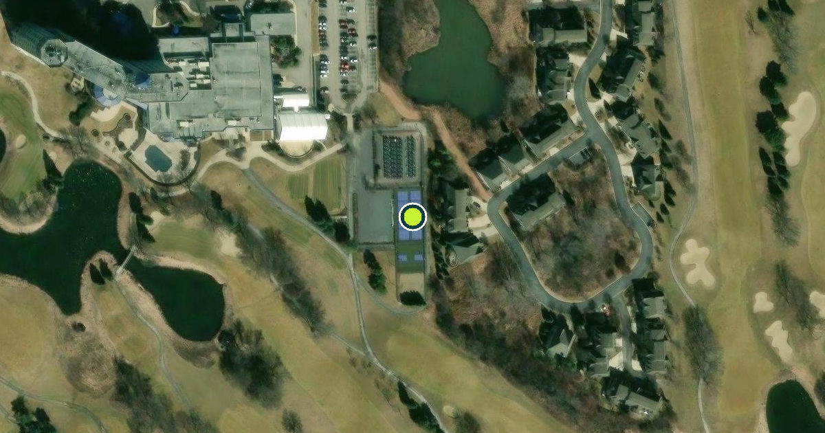 Satellite view of Westmont Pickleball Courts