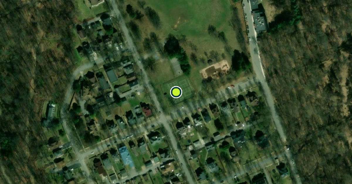 Satellite view of Westmont Pickleball Courts