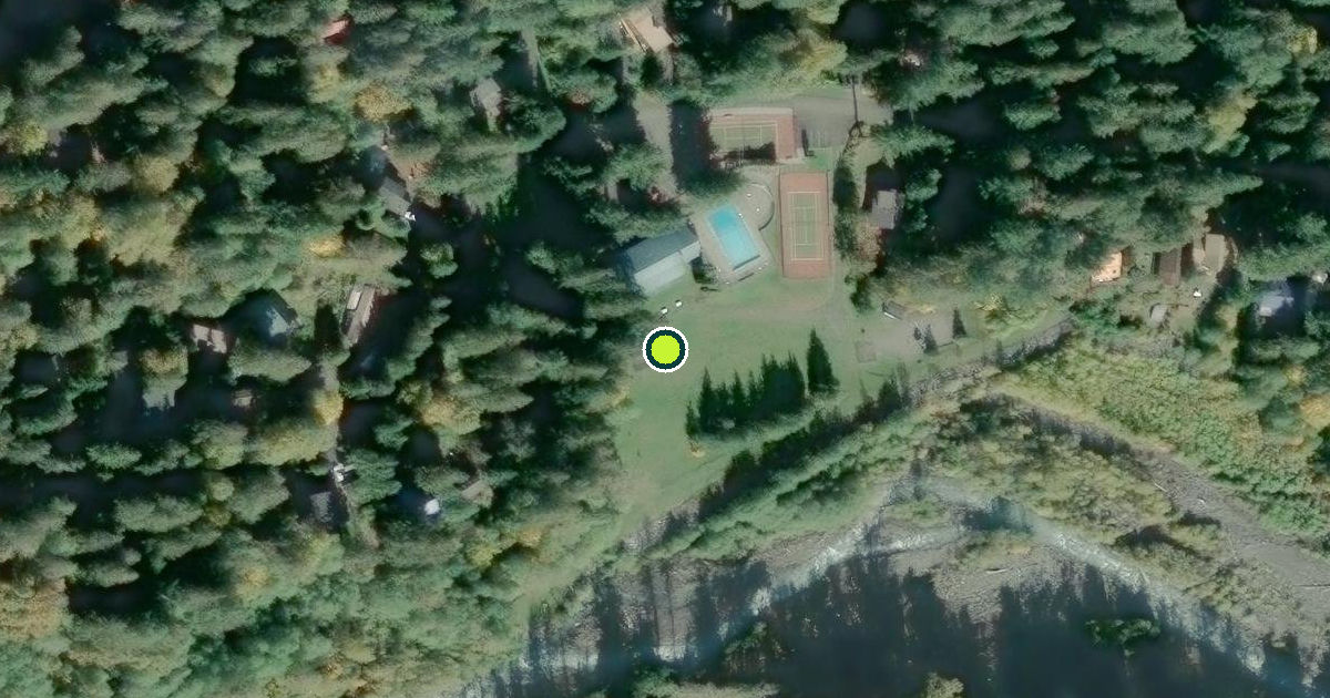 Satellite view of Whatcom County Pickleball Courts