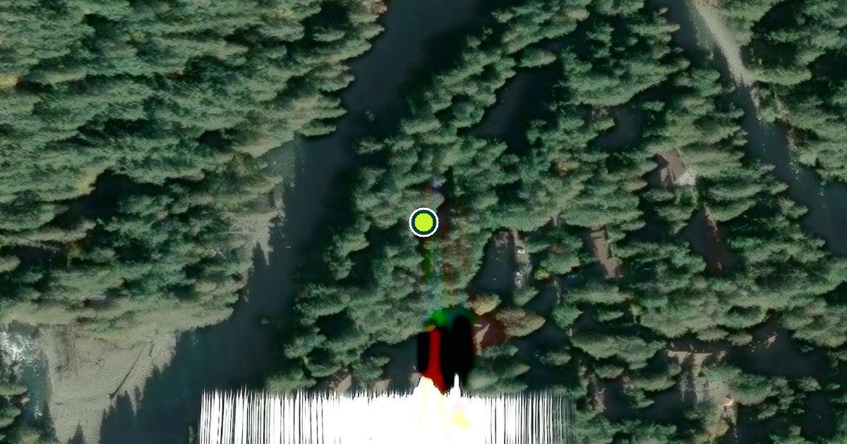 Satellite view of Whatcom County Pickleball Courts