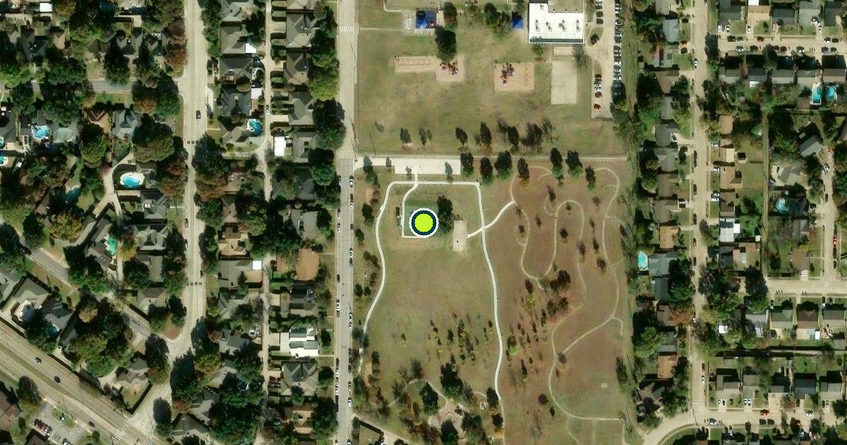 Satellite view of Whispering Hills Pickleball Court