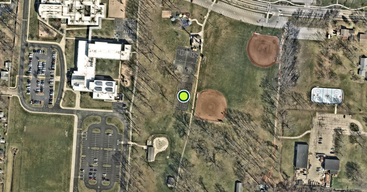Satellite view of Whitehall Pickleball Courts