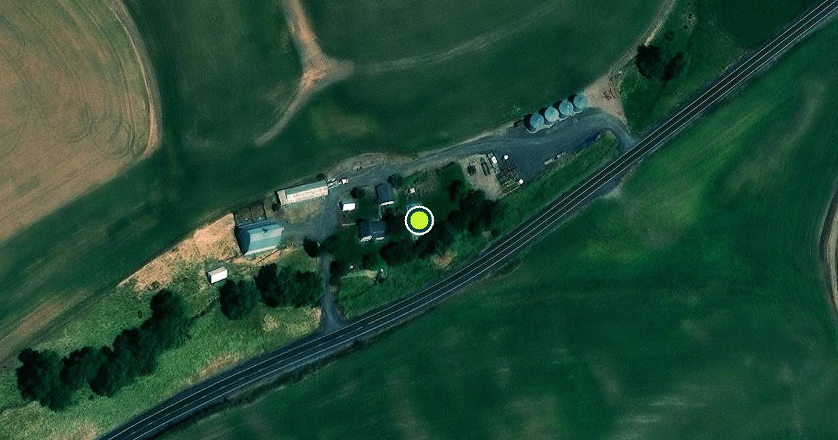 Satellite view of Whitman County Pickleball Courts