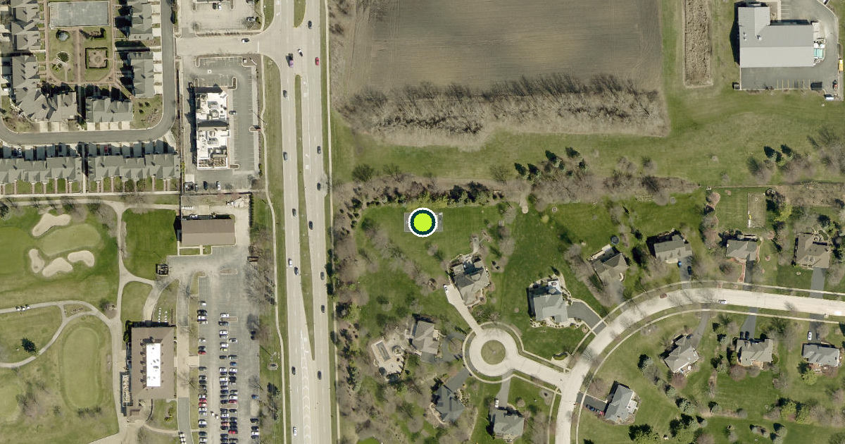 Satellite view of Will County Pickleball Courts
