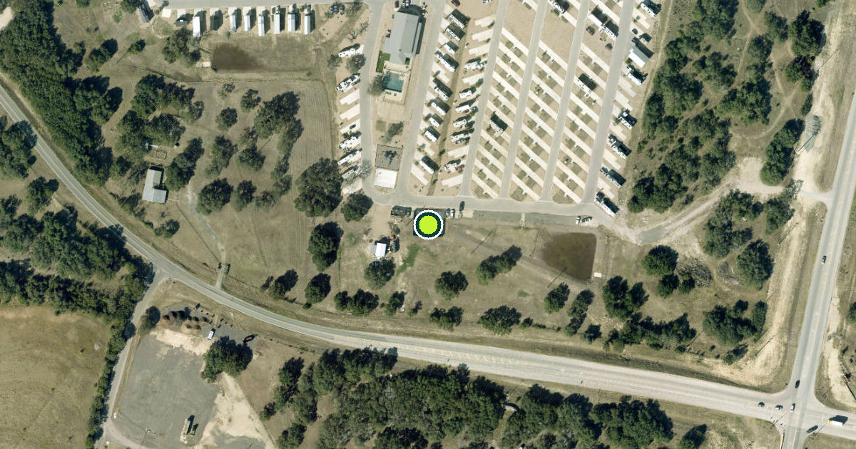Satellite view of Williamson County Pickleball Courts