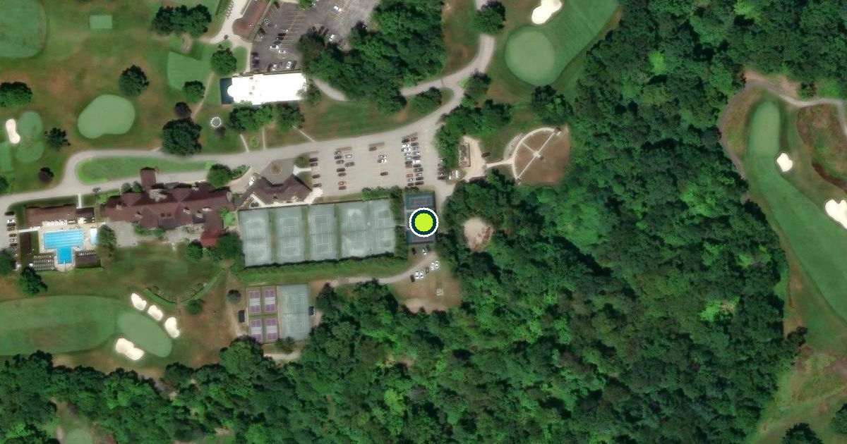 Satellite view of Willoughby Pickleball Courts