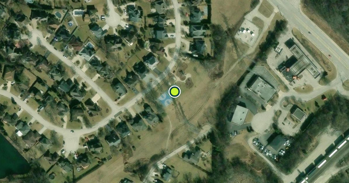 Satellite view of Willow Springs Pickleball Courts