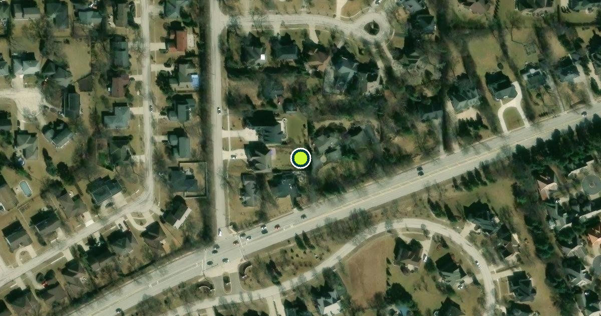 Satellite view of Willowbrook Pickleball Courts