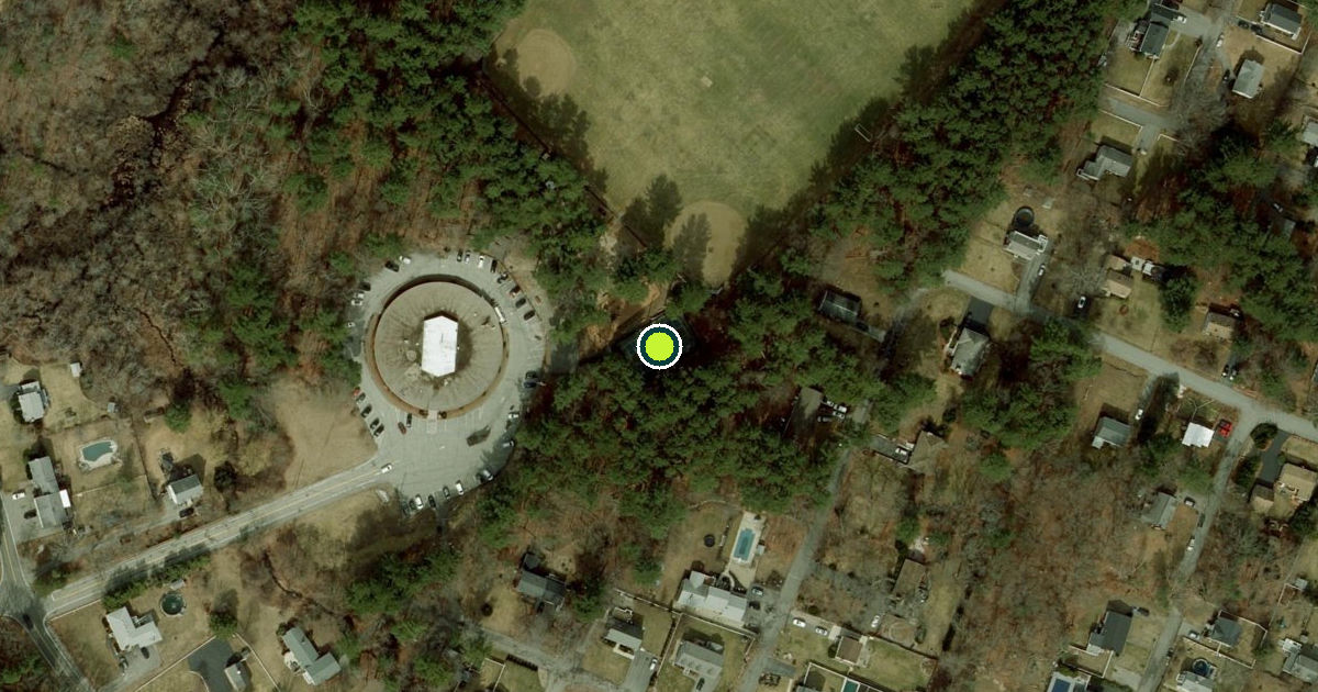 Satellite view of Wilmington Pickleball Courts