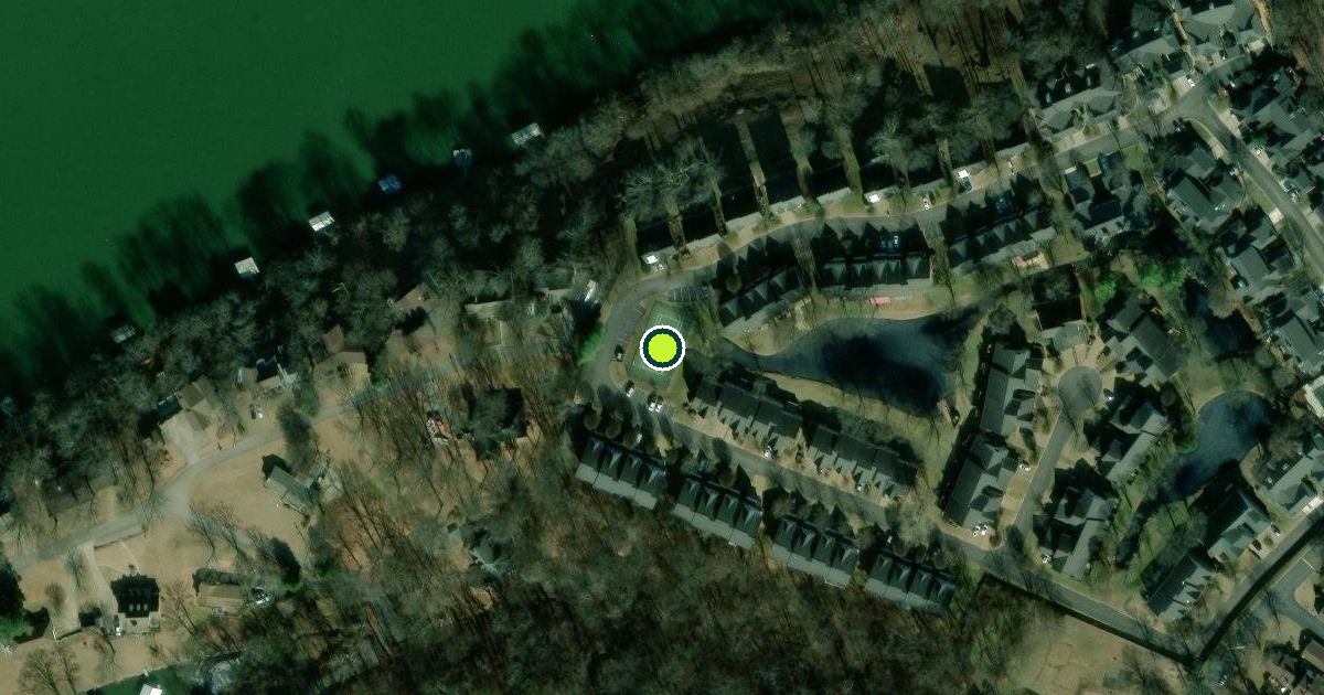 Satellite view of Wilson County Pickleball Courts
