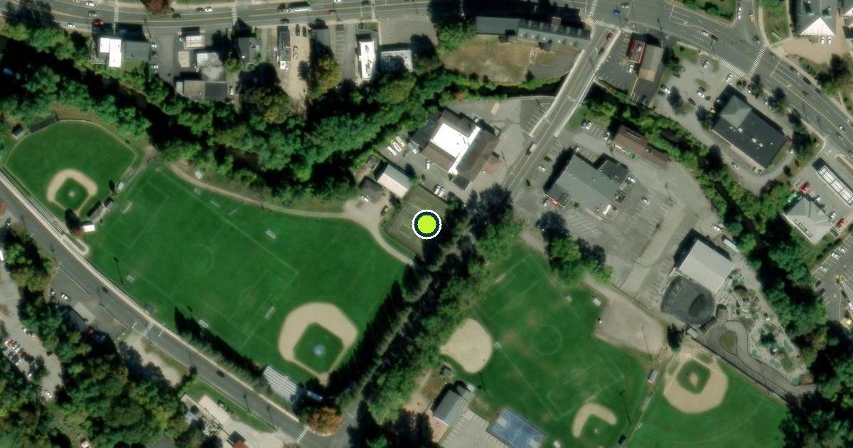 Satellite view of Winchester Pickleball Courts