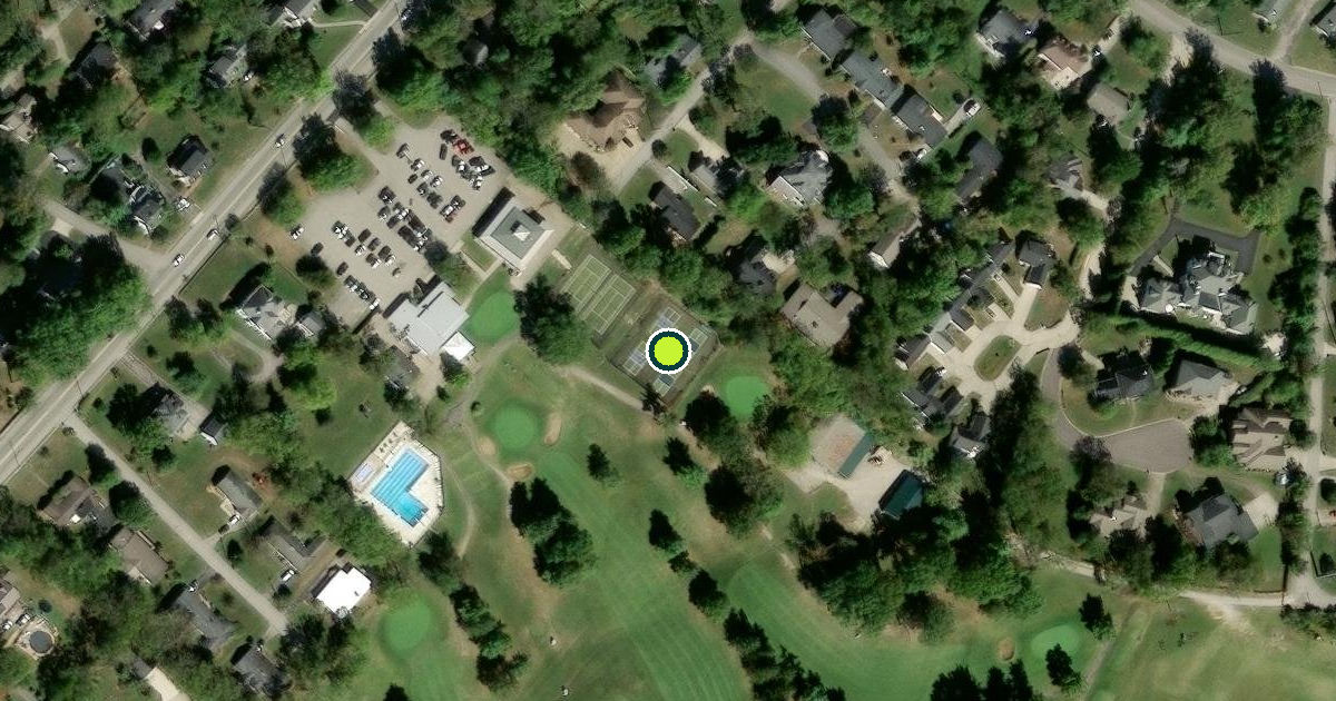 Satellite view of Winchester Pickleball Courts