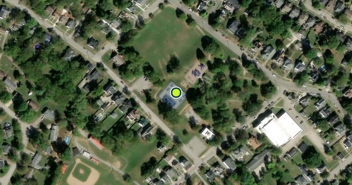 Satellite view of Winchester Pickleball Courts