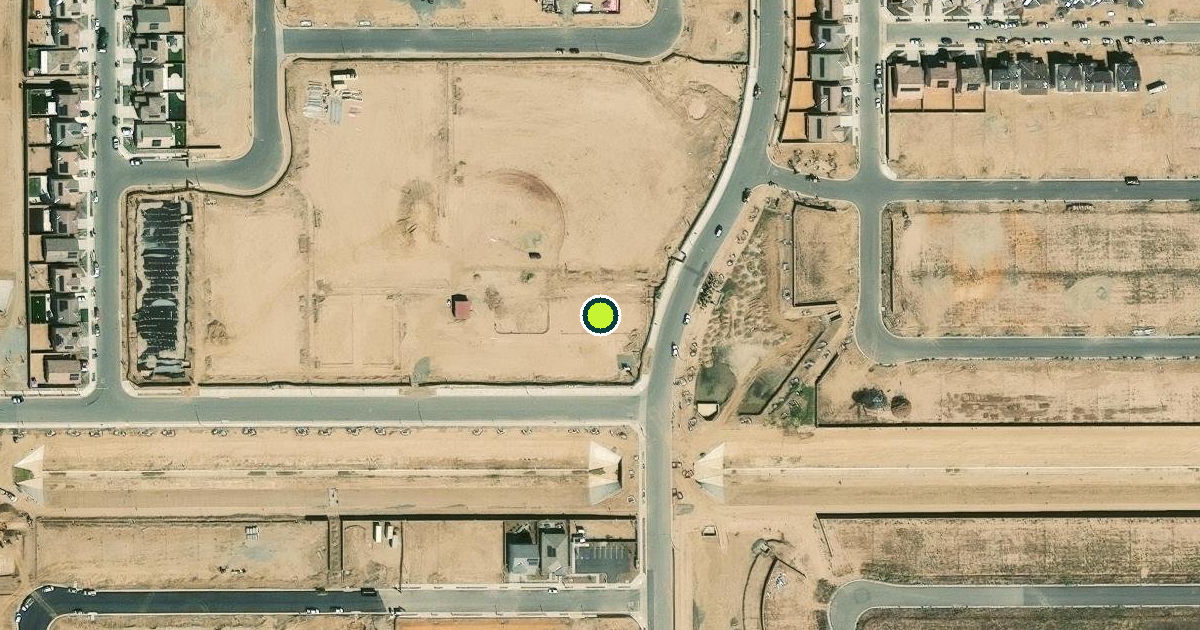 Satellite view of Winchester Pickleball Courts