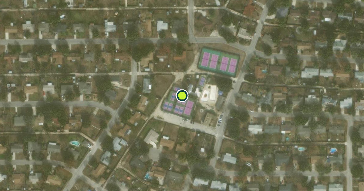 Satellite view of Windcrest Pickleball Courts