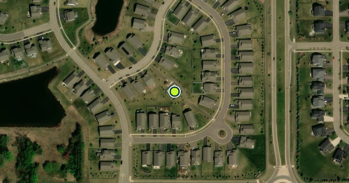 Satellite view of Woodbury Pickleball Courts