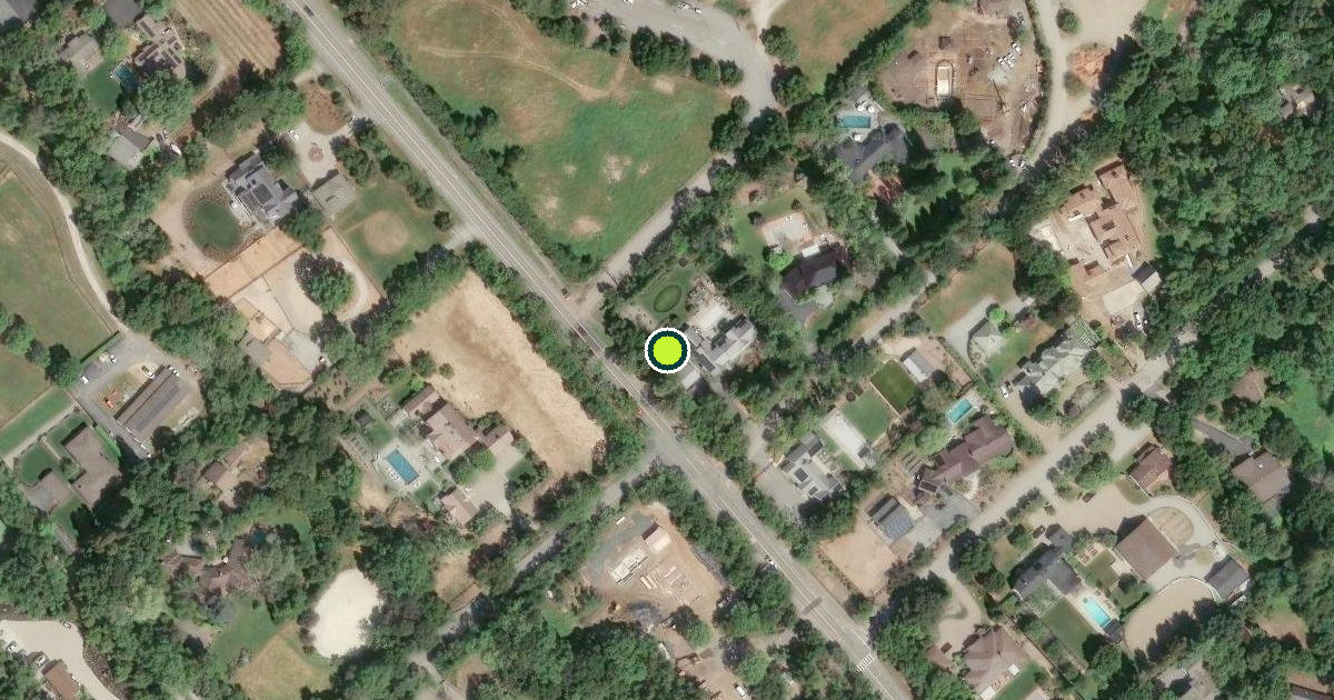 Satellite view of Woodside Pickleball Courts