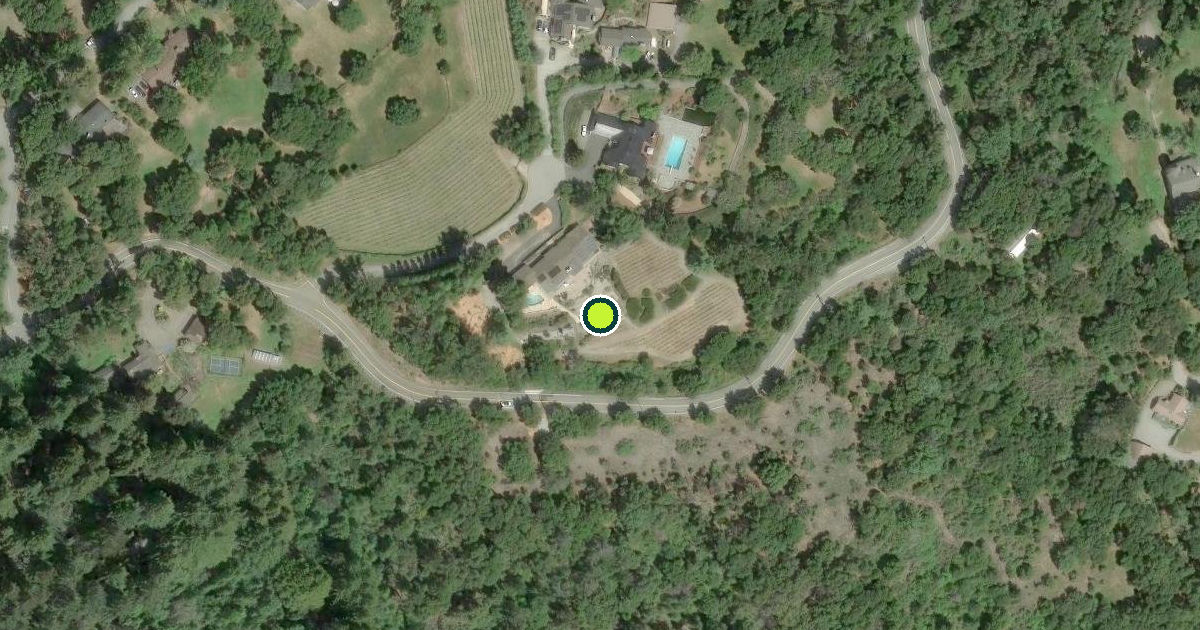 Satellite view of Woodside Pickleball Courts