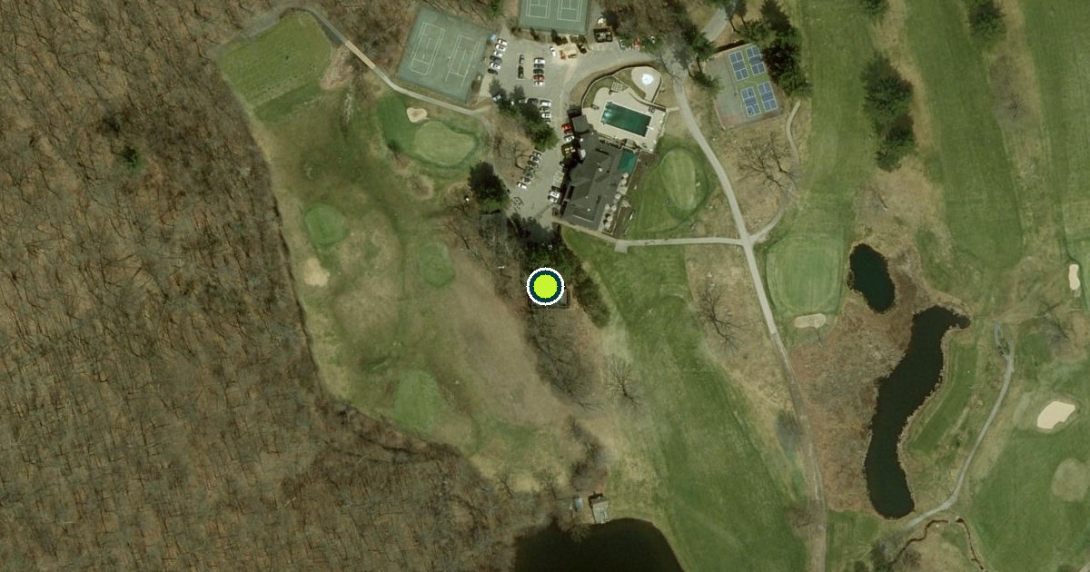 Satellite view of Worcester Pickleball Courts