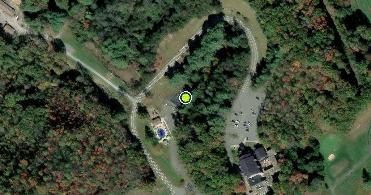 Satellite view of Wyoming County Pickleball Courts