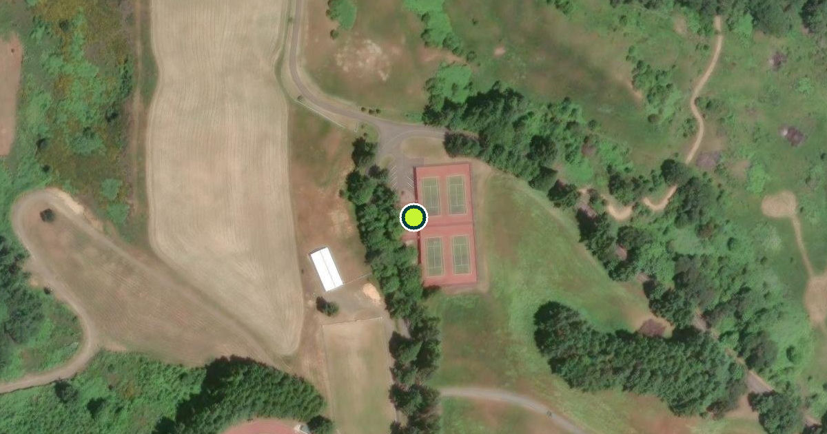 Satellite view of Yamhill County Pickleball Courts
