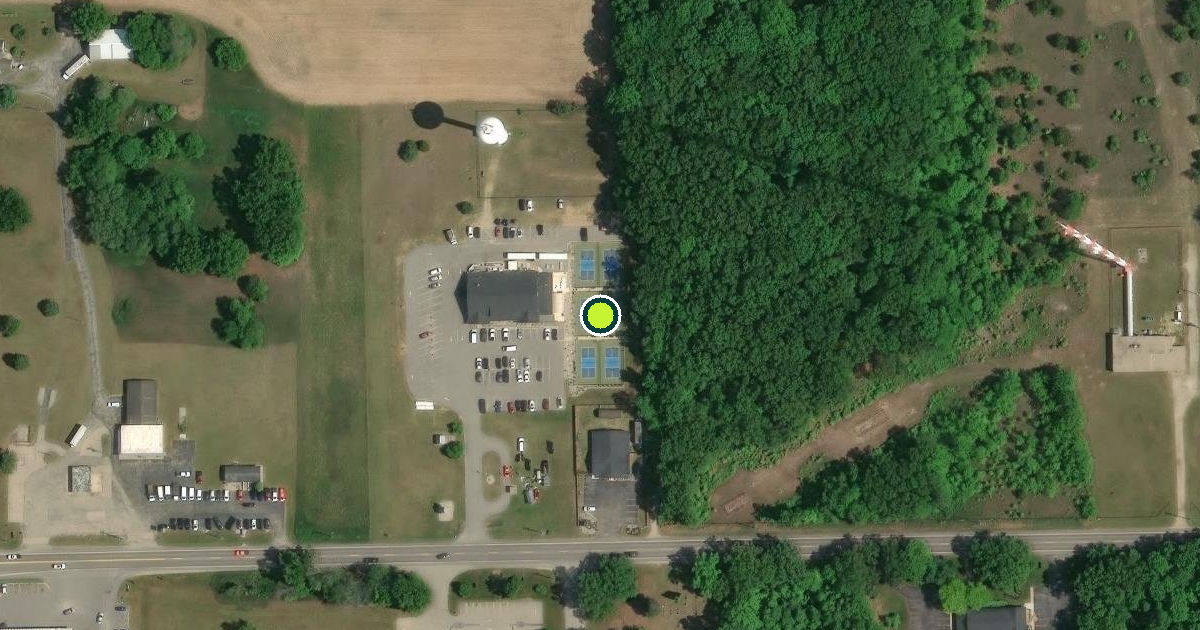 Satellite view of Yankee Springs Township Pickleball Courts
