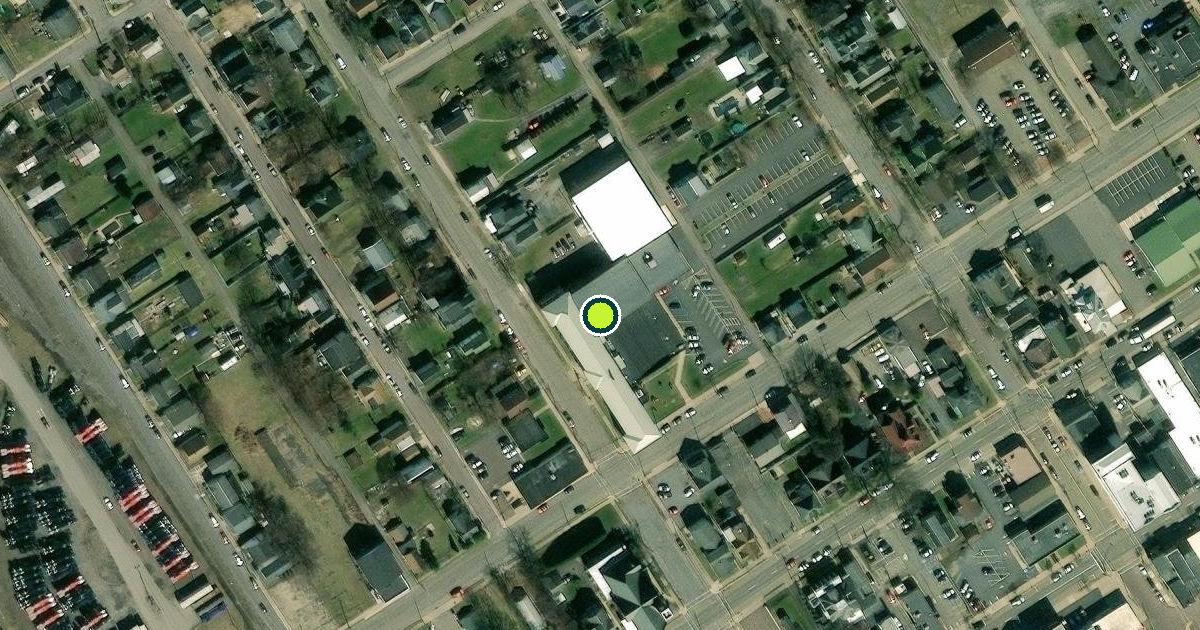 Satellite view of YMCA