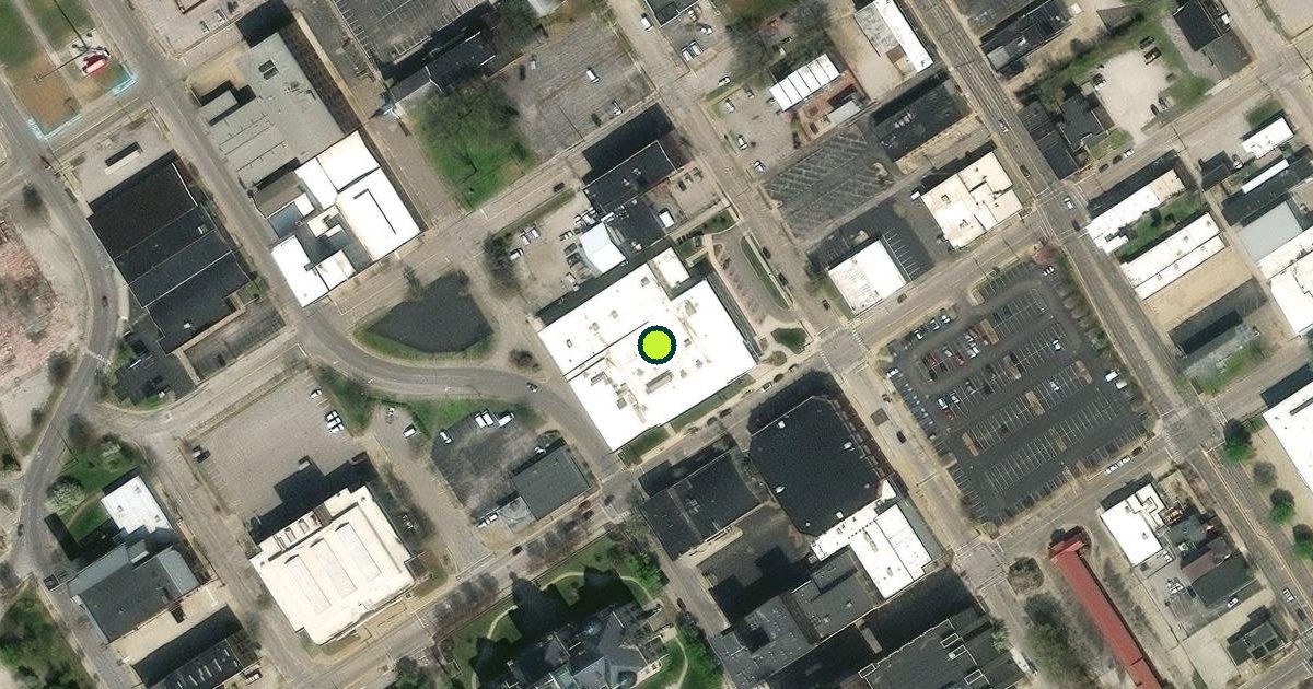 Satellite view of YMCA