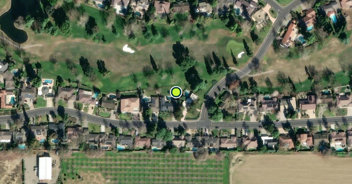Satellite view of Yolo County Pickleball Courts