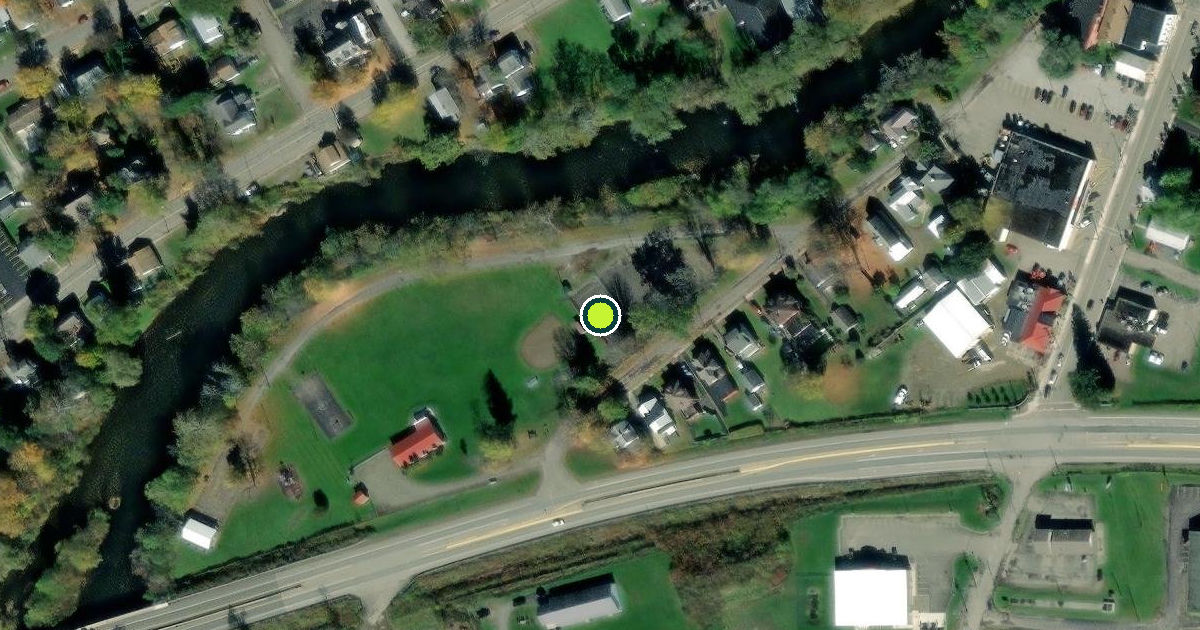 Satellite view of Youngsville Pickleball Courts