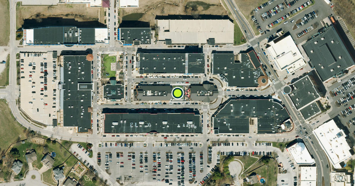 Satellite view of Zona Rosa Town Square Pickleball Courts
